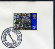 Postmark - Great Britain 1972 cover bearing illustrated cancellation for British Ashantee Exhibition, National Army Museum (BFPS)