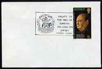 Postmark - Jersey 1970 cover bearing illustrated cancellation for 'Salute to the men of Dunkirk'