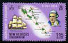 New Hebrides - English 1974 Capt Cook 1f15 from Bicentenary set, unmounted mint SG 195