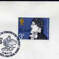 Postmark - Great Britain 1972 cover bearing illustrated cancellation for 60th Anniversary of Formation of No.3 Squadron (BFPS)