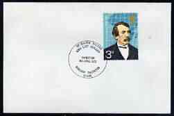 Postmark - Great Britain 1973 cover bearing special cancellation for Sir Walter Raleigh Exhibition, Budleigh