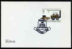 Postmark - Great Britain 1975 card bearing special cancellation for Prescott National Hill Climb