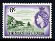 Tristan da Cunha 1954 Inaccessible Island 6d from def set unmounted mint, SG 22