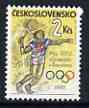 Czechoslovakia 1992 Olympic Games, Barcelona (Tennis) unmounted mint, SG 3094