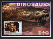 Congo 2002 Dinosaurs #11 (also showing Scout, Guide & Rotary Logos) fine cto used