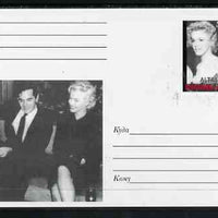 Altaj Republic 1999 Marilyn Monroe #01 postal stationery card unused and pristine