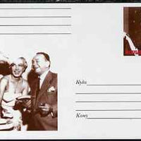 Altaj Republic 1999 Marilyn Monroe #05 postal stationery card unused and pristine showing Marilyn with Edward G Robinson