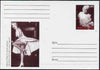 Altaj Republic 1999 Marilyn Monroe #08 postal stationery card unused and pristine showing Marilyn and Twirling skirt