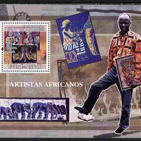 Guinea - Bissau 2009 Artists of Africa perf s/sheet unmounted mint Yv 449, Mi BL 699