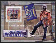 Guinea - Bissau 2009 Artists of Africa perf s/sheet unmounted mint Yv 449, Mi BL 699