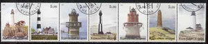 Kuril Islands 2000 Lighthouses perf set of 7 values complete fine cto used