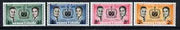 Samoa 1963 First Anniversary of Independence set of 4 unmounted mint SG 249-252