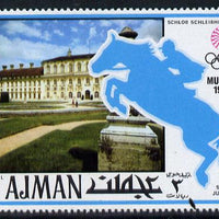 Ajman 1971 Show Jumping 3R from Munich Olympics perf set of 20 unmounted mint, Mi 745