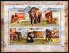 Guinea - Bissau 2009 Pre-Historic Man, Animals & Cave Paintings perf sheetlet containing 5 values unmounted mint Yv 2986-90