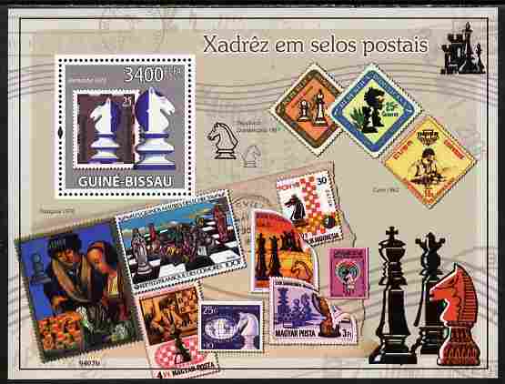 Guinea - Bissau 2009 Chess on Stamps perf s/sheet unmounted mint Yv 460