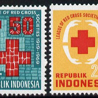 Indonesia 1969 Red Cross set of 2, SG 1230-31 unmounted mint*