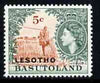 Lesotho 1966 Basuto Household 2.5c (wmk Block CA) unmounted mint, SG 113B*