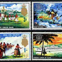 Fiji 1969 Inauguration of University of South Pacific perf set of 3 unmounted mint, SG 414-16