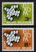 Belgium 1958 Europa set of 2 unmounted mint, SG 1659-60*