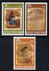 Cyprus 1984 Christmas (Illuminated Gospels) set of 3 unmounted mint, SG 645-47*