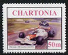 Chartonia (Fantasy) 1984 Grand Prix Season 40m (Bellof & Arnoux at Monaco GP) perf 'unused' label*