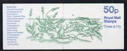 Great Britain 1986-87 Pond Life #2 (Common Frog) 50p booklet complete, SG FB33