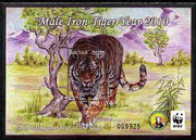 Bhutan 2010 WWF - Chinese New Year - Year of the Tiger perf s/sheet unmounted mint