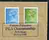 Postmark - Great Britain 1979 cover for Colgate-Palmolive PGA Championship with special St Andrews cancel