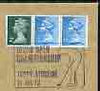 Postmark - Great Britain 1973 cover for 102nd Open Championship with illustrated Troon cancel