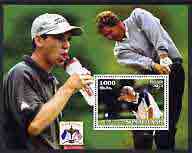 Somaliland 2002 The Ryder Cup perf m/sheet #1 unmounted mint