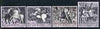 San Marino 1968 671st Birth Anniversary of Paolo Iccello (painter) set of 4 showing details of The Battle of San Rmano, unmounted mint, SG 849-52