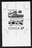 Tonga 1991 Accident Prevention 57s (Safety on the Beach with Tongan inscription) B&W photographic Proof, as SG 1127