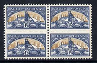 South Africa 1948 Gold Mine 1.5d (Bantam) unit of 4 unmounted mint, SG124