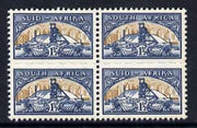 South Africa 1948 Gold Mine 1.5d (Bantam) unit of 4 unmounted mint, SG124