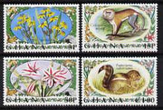 Ghana 1972 Flora & Fauna perf set of 4 unmounted mint, SG 636-39*