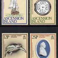 Ascension 1979 Bicentenary of Captain Cook's Voyages perf set of 4 unmounted mint, SG 242-45