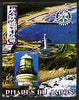 Congo 2004 Lighthouses of Japan #1 perf souvenir sheet with Rotary International Logo unmounted mint