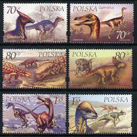 Poland 2000 Prehistoric Animals set of 6 unmounted mint, SG 3843-48