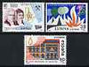 Spain 1983 Anniversaries set of 3 unmounted mint, SG 2732-34