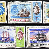 Pitcairn Islands 1967 Bicentenary of Discovery set of 5, SG 64-68 unmounted mint*