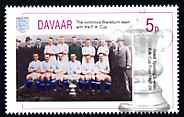 Davaar Island 1996 Great Sporting Events - Football 5p - Blackburn Winners of 1927-28 FA Cup Final, unmounted mint