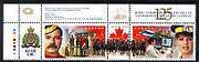 Canada 1998 125th Anniversary of Royal Canadian Mounted Police perf se-tenant pair unmounted mint, SG 1806a