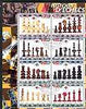 Congo 2003 History of Chess (Chess Pieces) #3 perf sheetlet containing set of 8 values cto used