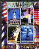 Congo 2004 Lighthouses of America (South East) perf sheetlet containing 4 values cto used