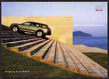 Postcard - Publicity postcard showing Audi Quattro, unused and pristine