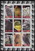 Adjaria 1998 Fossils perf sheetlet containing set of 9 values complete, unmounted mint