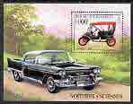 Congo 1999 Classic Cars perf m/sheet unmounted mint