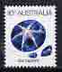 Australia 1973-4 Star Sapphire 10c (gemstone) from Marine Life & Gemstones set unmounted mint, SG 552a*