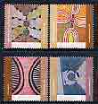 Australia 1988 Art of the Desert (Aboriginal Paintings) set of 4 unmounted mint, SG 1150-53