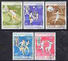 Aden - Mahra 1967 Mexico Olympics perf set of 5 cto used, Mi 25-29A*